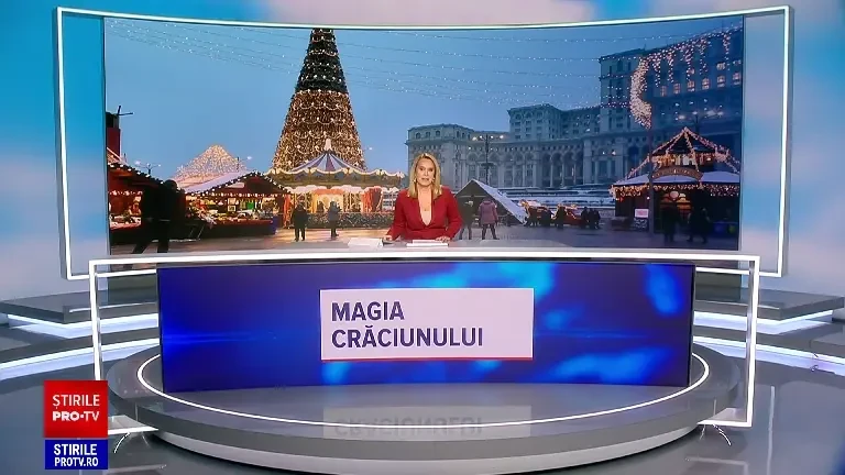 Cel mai mare târg de Crăciun din țară, în București. Care vor fi atracțiile principale