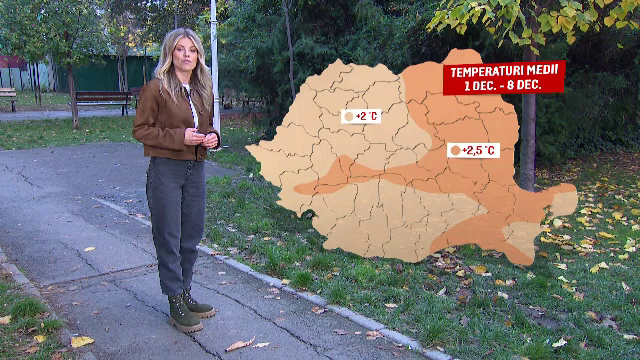 Început de decembrie neobișnuit. Vremea va fi mai caldă decât în ultimele decenii