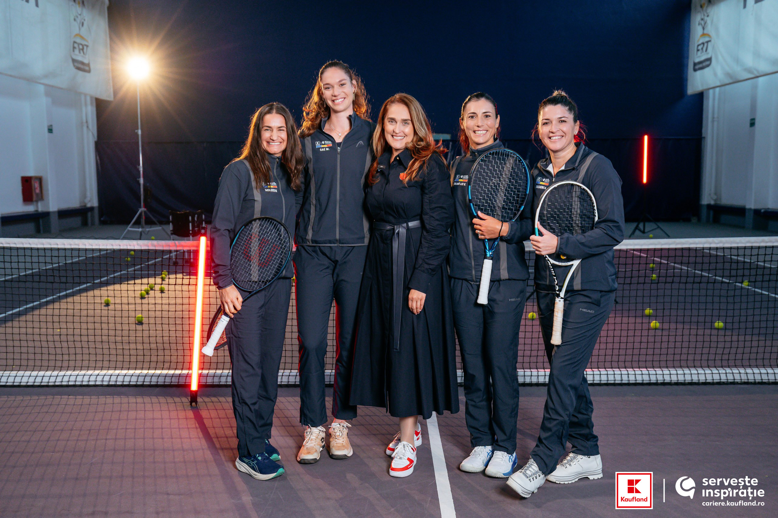 (P) Kaufland România susține Echipa României de Tenis la Billie Jean King Cup
