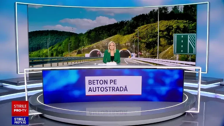 Lucrările pe Autostrada Sibiu–Pitești avansează rapid. Tunelul Momaia va fi primul din România cu beton în loc de asfalt