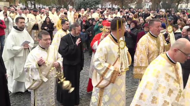 Părintele Claudiu-Lucian Pop, înscăunat Arhiepiscop Major al Bisericii Române Unite cu Roma