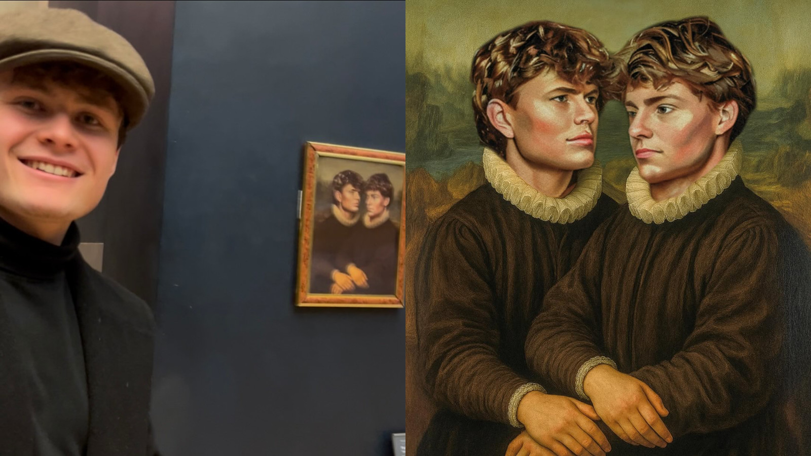 Doi belgieni și-au expus propria „operă de artă” lângă Monalisa, la Muzeul Luvru. Cum au reușit să scape de securitate