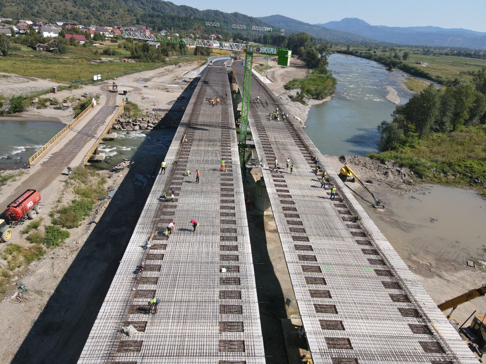 România va inaugura în decembrie un nou punct de trecere spre Ucraina. Unde se află podul. GALERIE FOTO