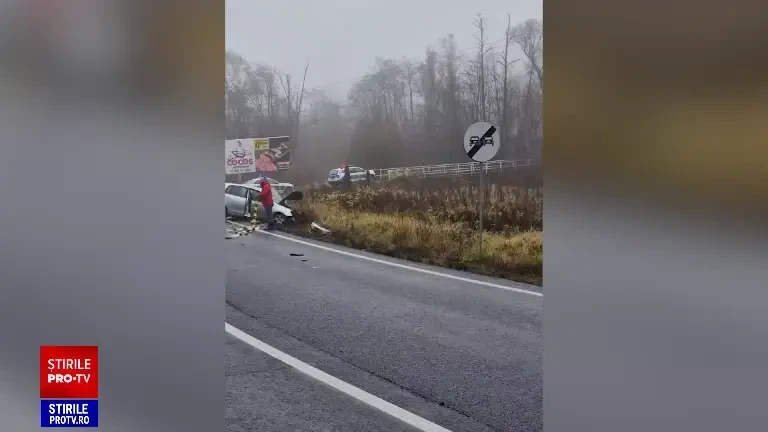 O cisternă cu substanțe periculoase s-a răsturnat pe DN1, între Brașov și Predeal. Traficul este complet blocat.