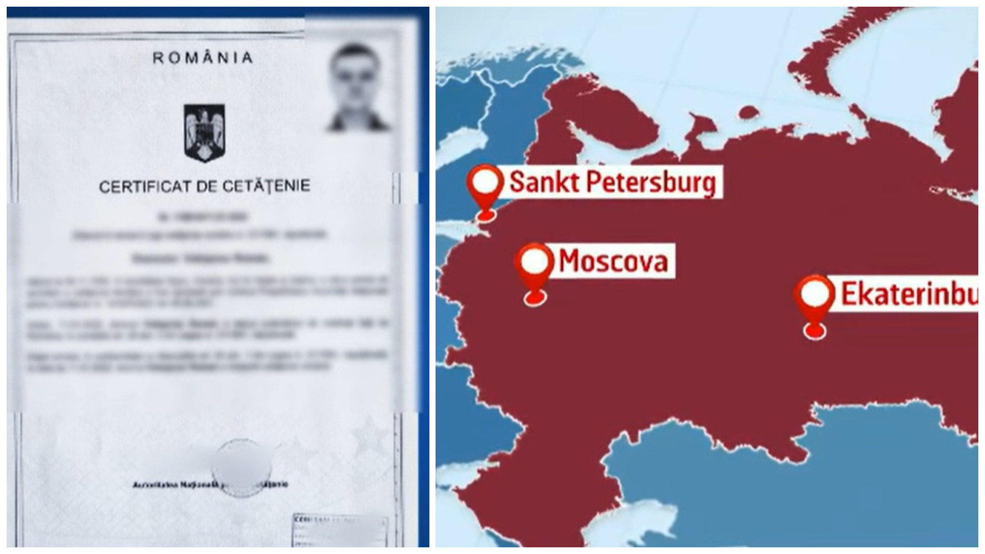 Peste 100 de milionari născuți în Rusia au buletine românești obținute fraudulos. „România este poarta de intrare în Europa”