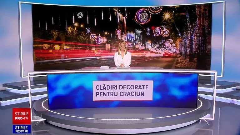 Cum arată Capitala în prag de sărbători. Clădirile, restaurantele și bulevardele se transformă ca în basme de Crăciun