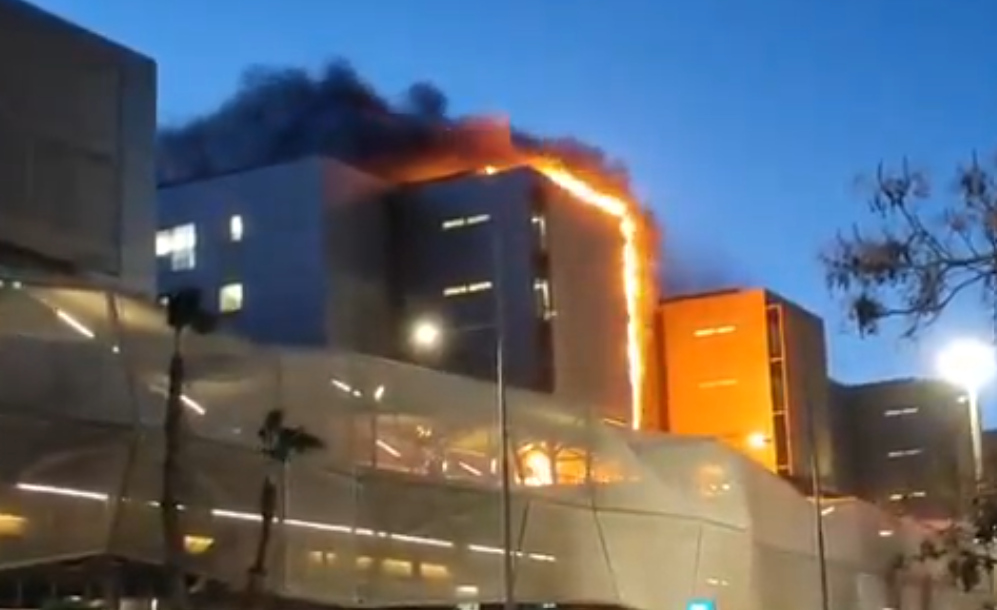 incendiu spania