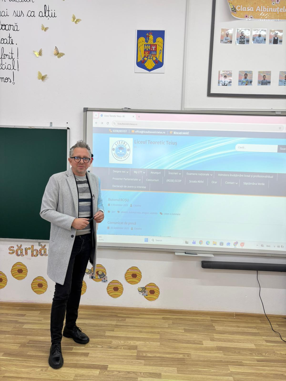 Marius Pintea, directorul anului pentru inovare. A transformat liceul din Teiuș într-un hub cu realitate augmentată și cloud