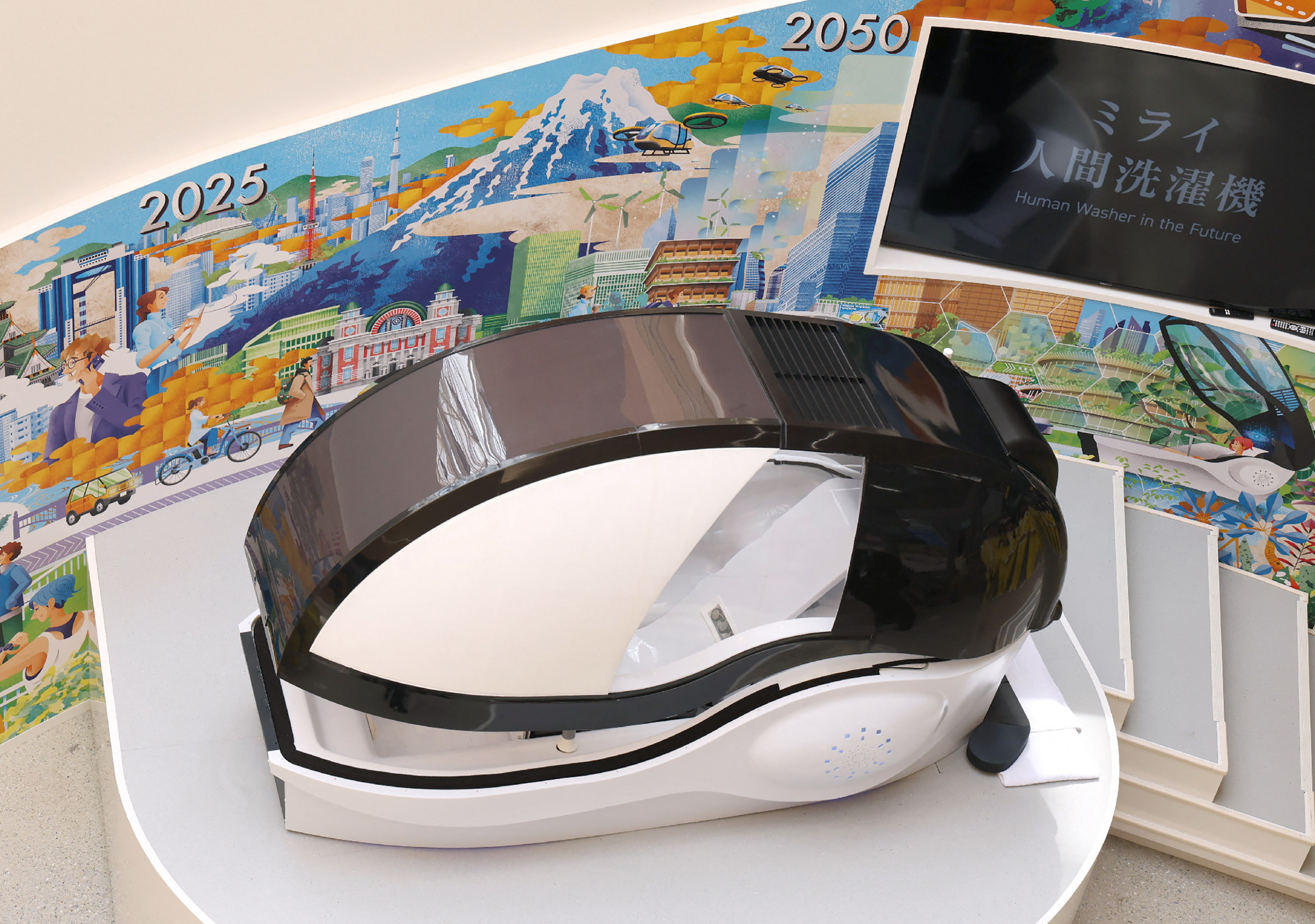 A ieșit pe piață mașina care spală oameni. Cum poate fi folosit produsul de sute de mii de dolari. „Spală și sufletul”