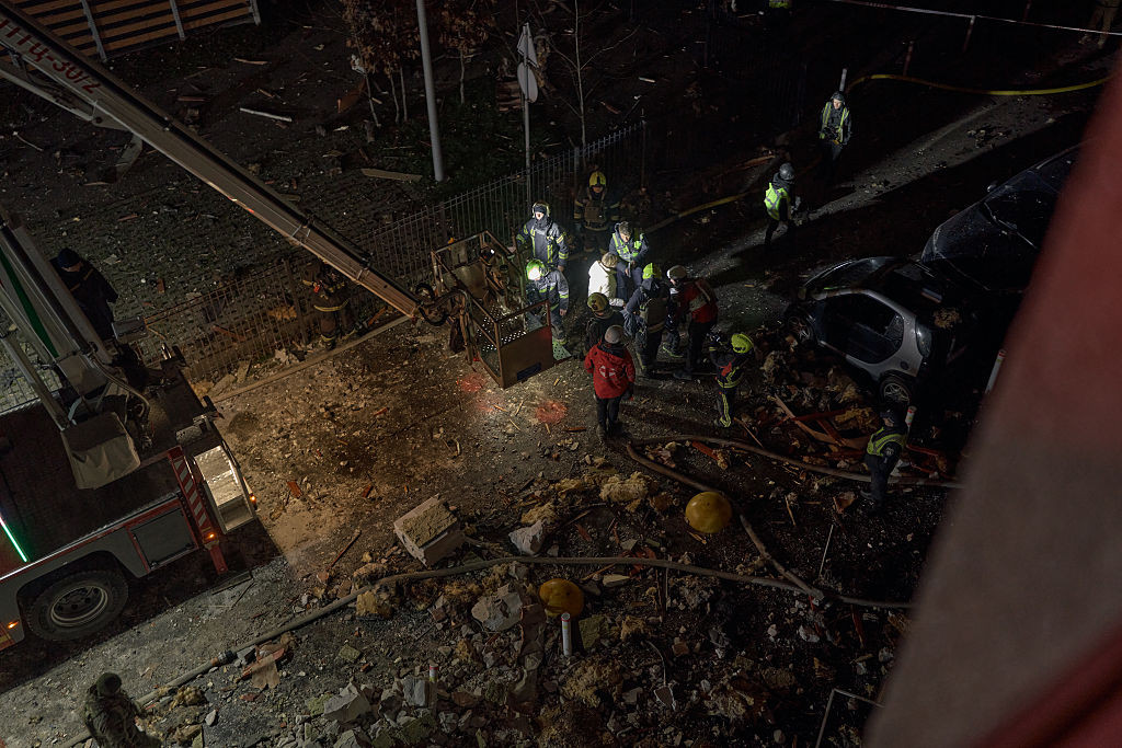 Atac rusesc cu drone și rachete asupra Kievului. O persoană a fost ucisă, iar alte șapte sunt rănite. GALERIE FOTO