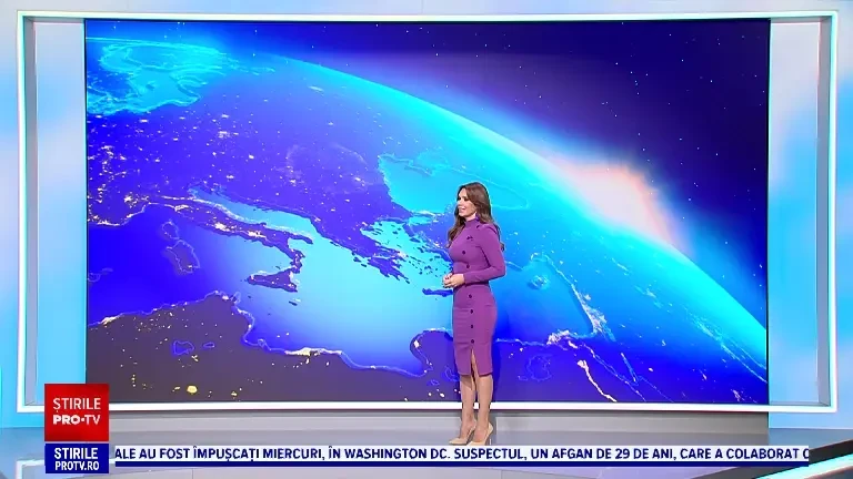 Vremea azi, 29 noiembrie. Ploi abundente și frig în mare parte a țării. Care vor fi temperaturile maxime