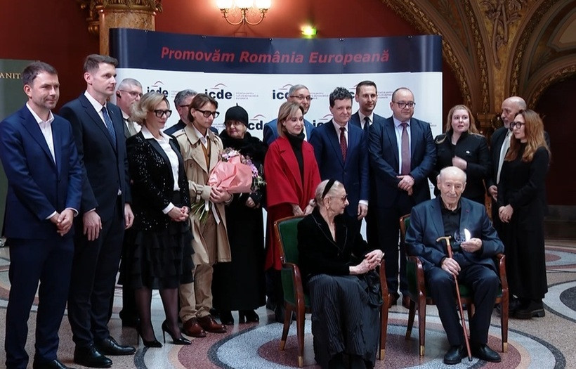 Actorul Victor Rebengiuc a primit Premiul România Europeană 2025. Nicușor Dan: „Avem nevoie acută de modele.” VIDEO