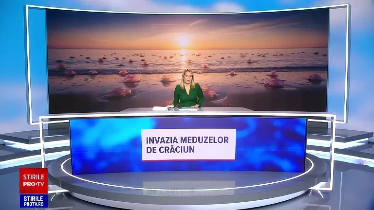 Fenomen rar: Mii de specimene de Aurelia Aurita au invadat litoralul Mării Negre. Experții au explicații, dar nu și soluții