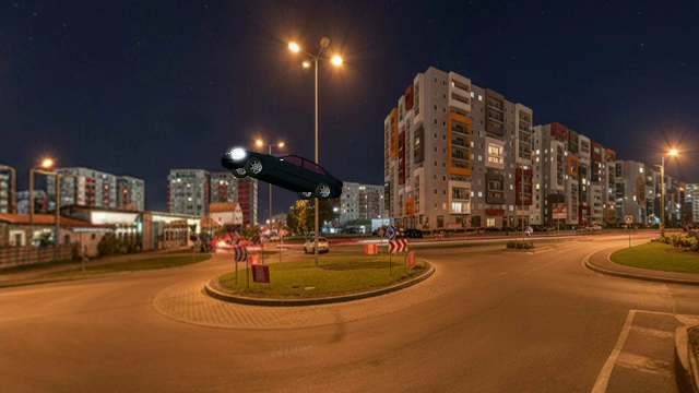 Șoferul care a zburat cu mașina peste un sens giratoriu din Oradea are multiple fracturi. Suferise o criză de glicemie