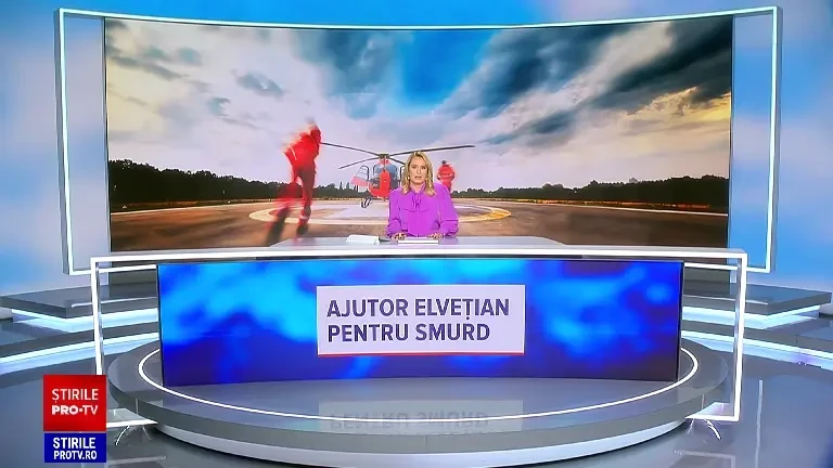 Salvatorii SMURD au primit un ajutor elvețian, în valoare de 3,5 milioane de franci, pentru misiunile de salvare aeriană pe timp de noapte