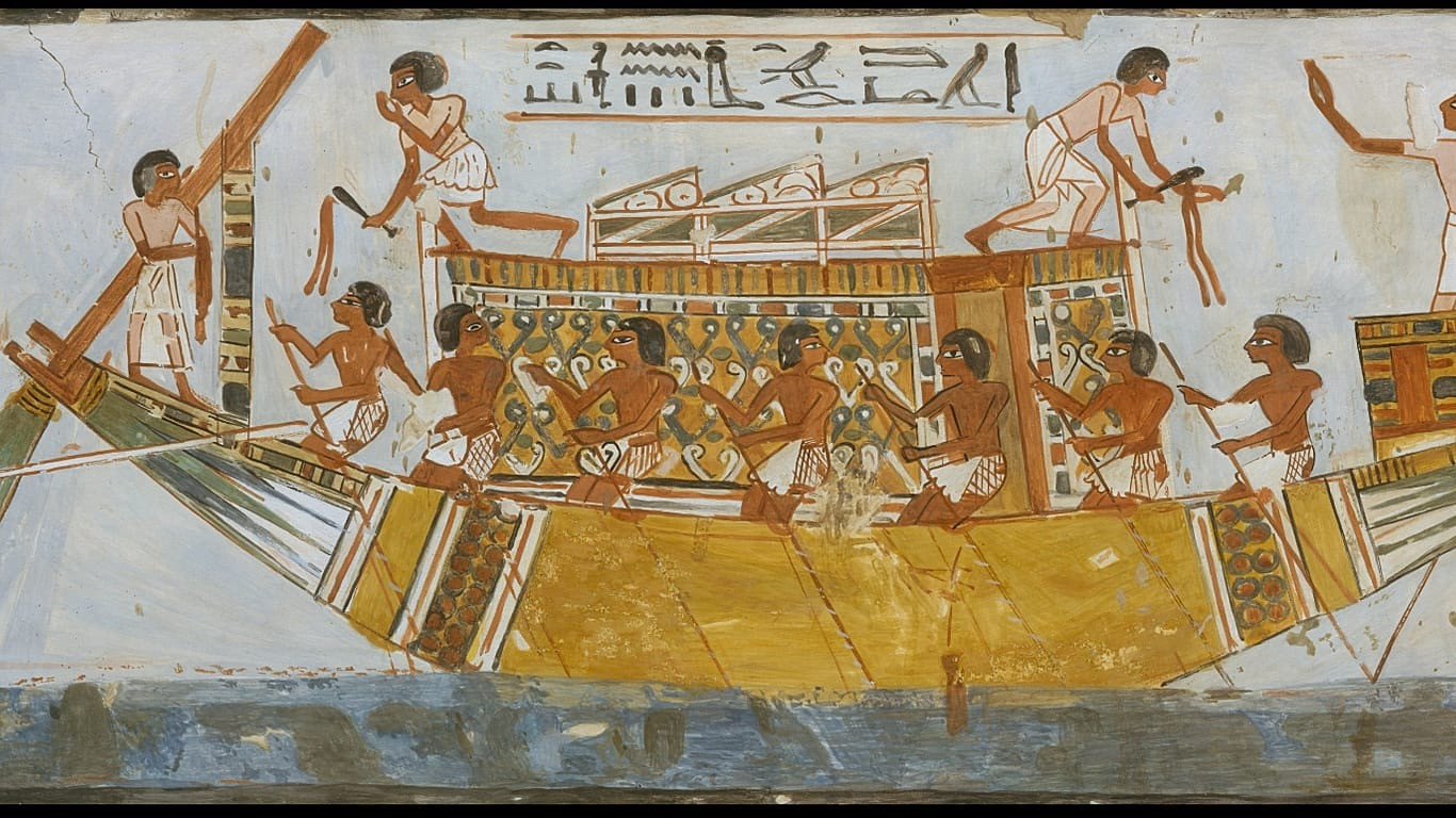 Premieră. Arheologii au descoperit o barcă pentru petreceri, veche de 2.000 de ani, în largul Alexandriei