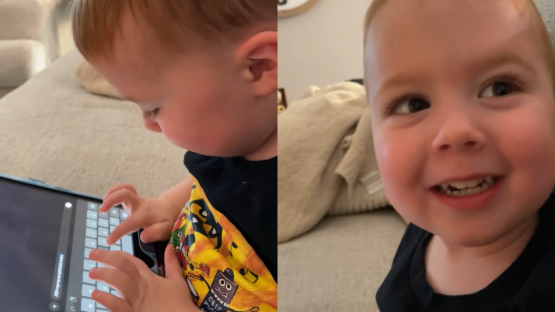 Un tată și-a lăsat copilul de 3 ani singur cu un iPad. Când s-a întors, a fost șocat să vadă ce a descoperit fiul său