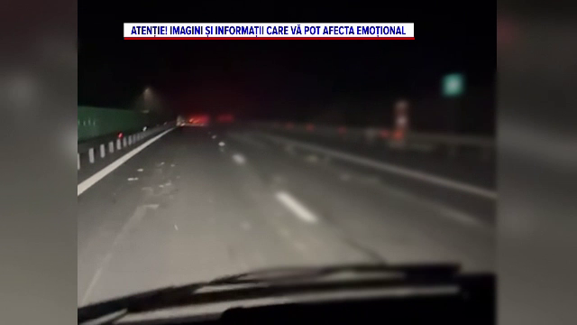 Resturi de animale sacrificate s-au împrăștiat pe A2, după ce au căzut dintr-un autovehicul. S-a deschis dosar penal. VIDEO