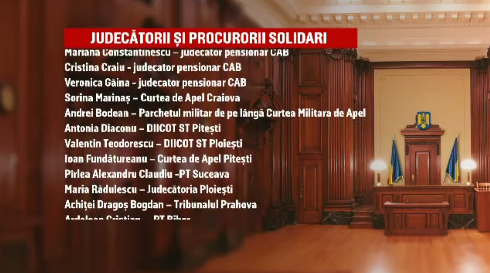 500 de judecători și procurori, solidari cu magistrații din documentarul Recorder: „Problemele nu sunt izolate”