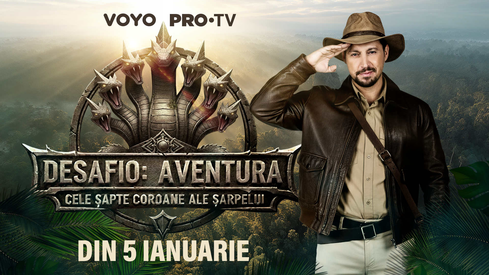 Desafio: Aventura are premiera la PRO TV pe 5 ianuarie. Daniel Pavel: „Îi va transforma pe concurenți”