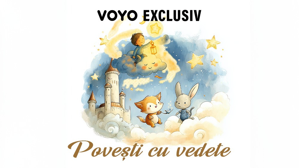 Basmele copilăriei prind voce pe VOYO: Irina Rimes deschide proiectul „Povești cu Vedete”