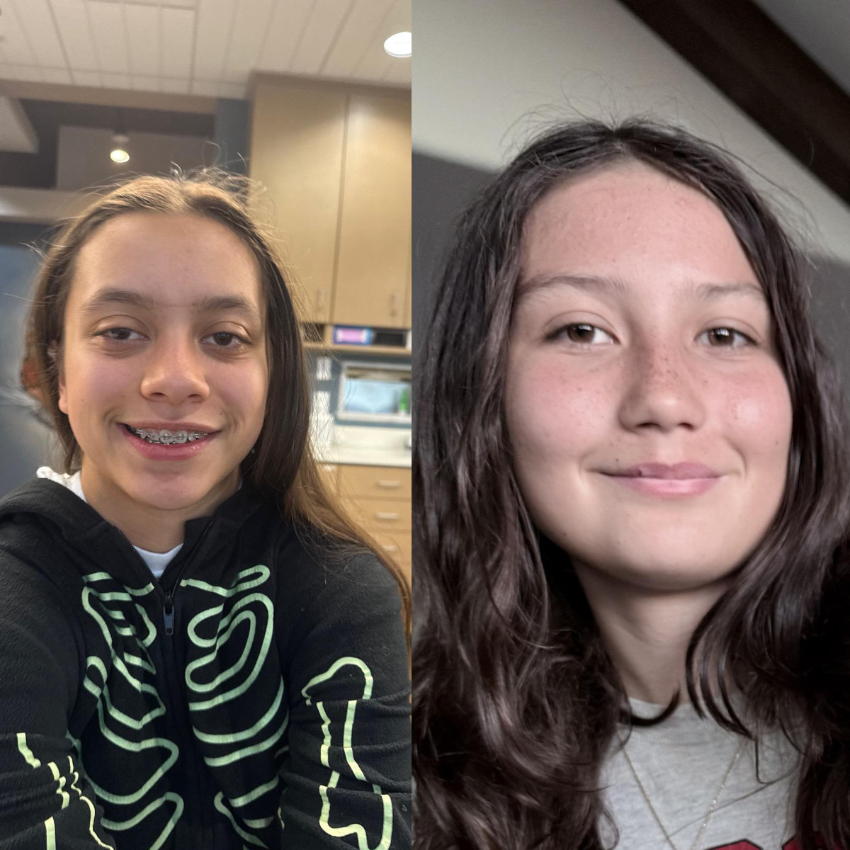 Două eleve au dispărut de la școală și au apărut în fața casei unui localnic a doua zi. Nimeni nu știe ce s-a întâmplat