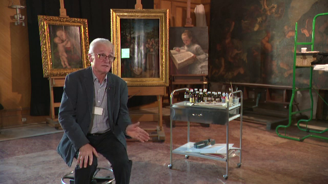 Doctorul capodoperelor. Ion Sfrijan a „vindecat” sute de tablouri găurite la Revoluție. Femeile, împușcate „în anumite zone”