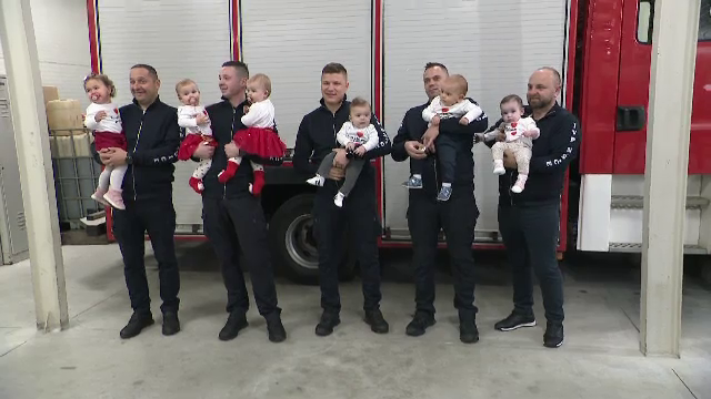 Val neobișnuit de nașteri într-o mică secție de pompieri din Croația. Opt bebeluși, în primele 11 luni ale anului