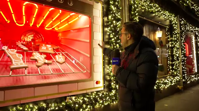 Istoria vitrinelor decorate de Crăciun în New York. Marile magazine organizează adevărate spectacole vizuale