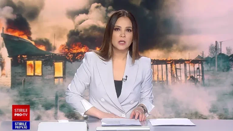 În Bistrița-Năsăud, patru copii și părinții lor au rămas fără casă după un incendiu violent, în prag de sărbători