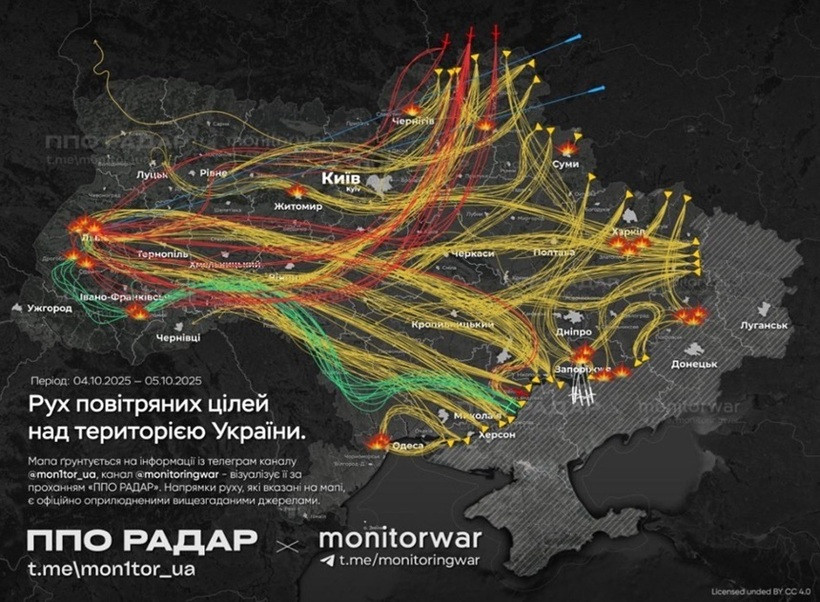 Atacuri ruseşti masive asupra infrastructurii energetice din Ucraina: pene de curent în mai multe regiuni