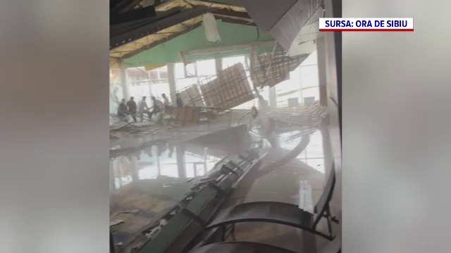 Reacția hotelului din Sibiu, unde tavanul s-a prăbușit în piscină: „Instalaţiile funcţionau în parametrii normali”