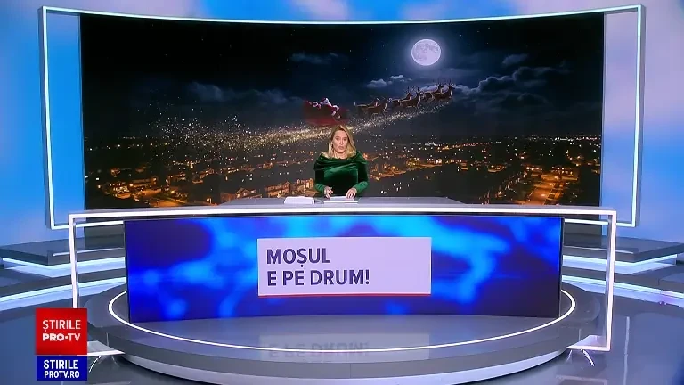 Moș Crăciun și spiridușii și-au început călătoria care îi poartă la toți oamenii care cred în magia sărbătorii