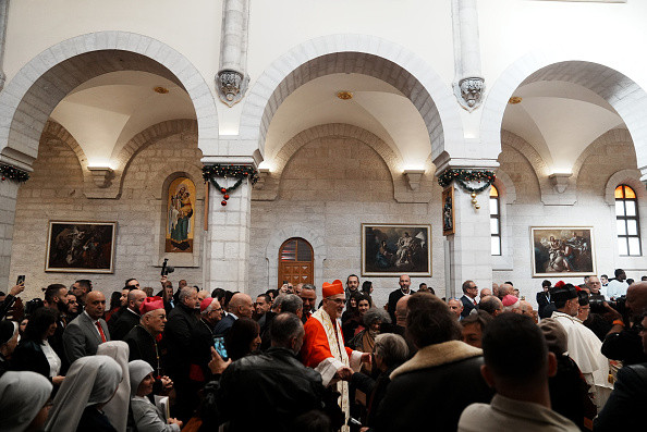 Primul Crăciun în Betleem după doi ani de război în Gaza: parade, colinde și tradiții reluate în umbra crizei umanitare. FOTO