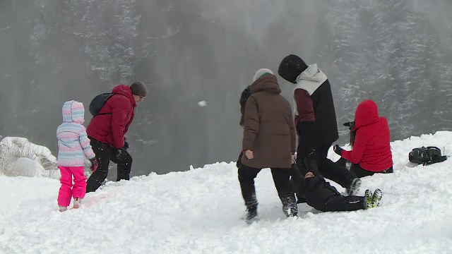 Crăciun de poveste la munte. Reacția unui turist din Olanda, reîntors de sărbători la Poiana Brașov