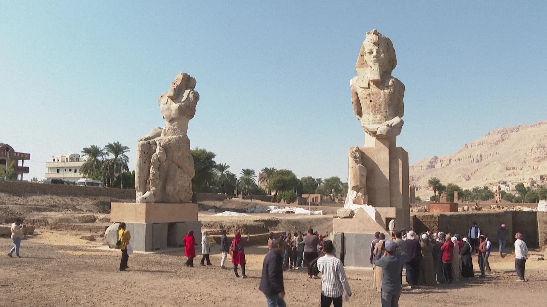 Egipt, statuie, faraon