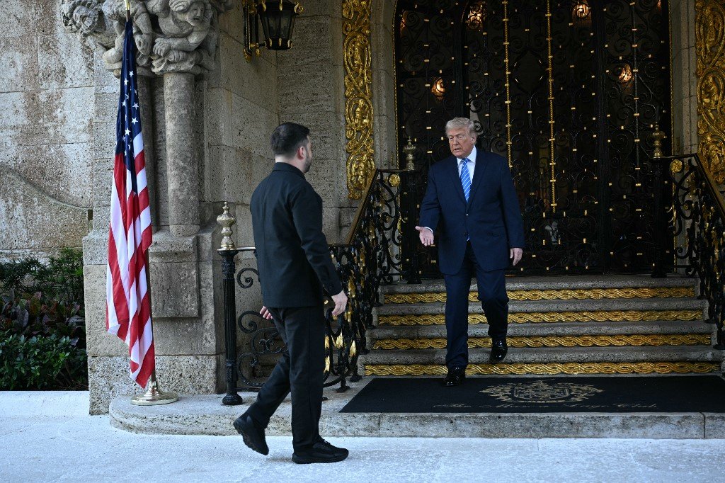 Donald Trump, Volodimir Zelenski