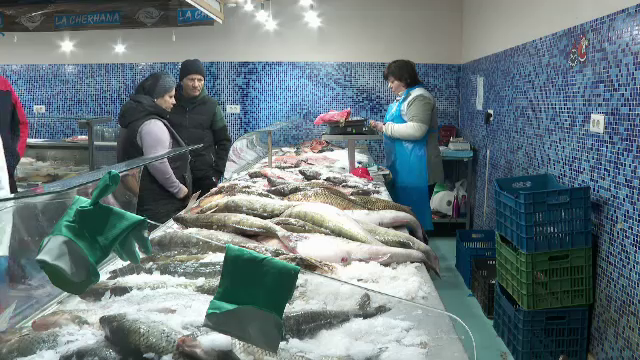 De ce peștele românesc este greu de găsit înainte de Revelion. „Importurile sunt mari”