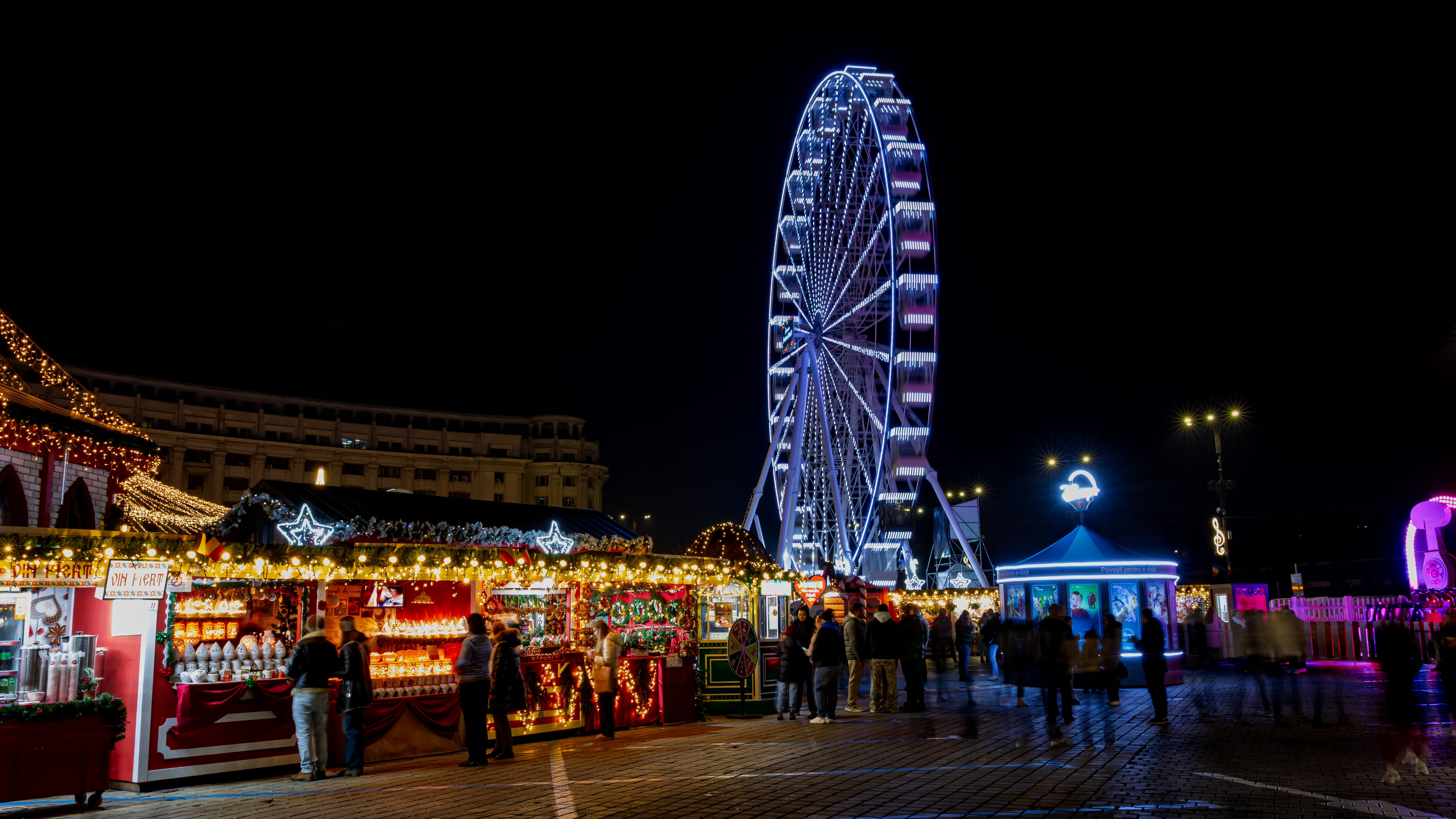 Târgurile de Crăciun au atras peste 1,5 milioane de vizitatori. Bucureștiul rămâne unul dintre cele mai atractive orașe