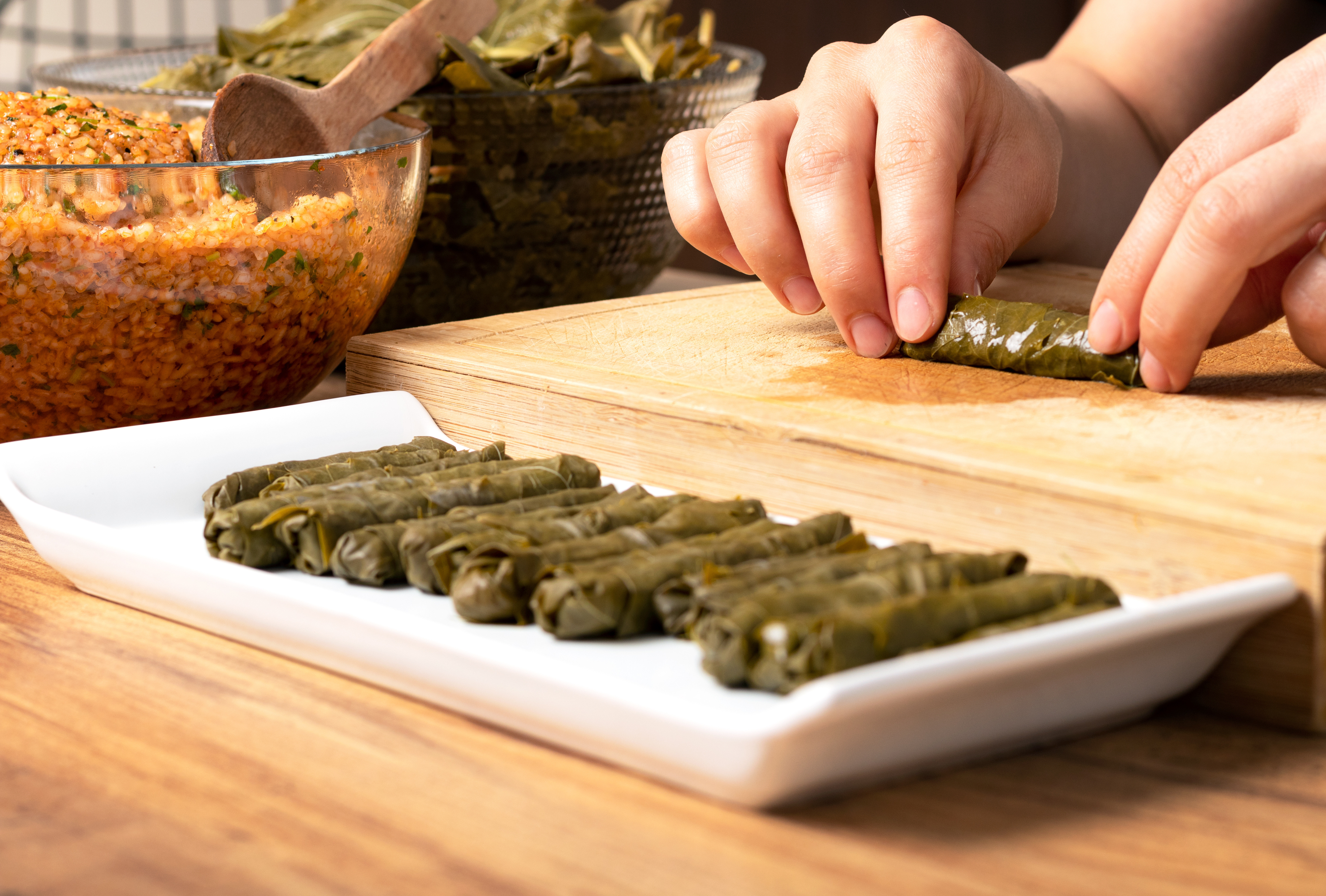 Sarmale &icirc;n foi de viță