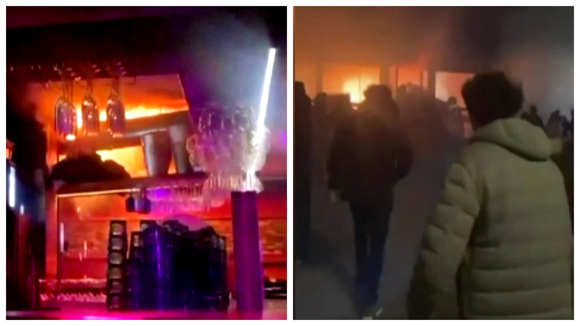 „Se călcau unii pe alții”. Mărturii cutremurătoare ale supraviețuitorilor tragediei din Elveția. Imaginile surprinse de ei