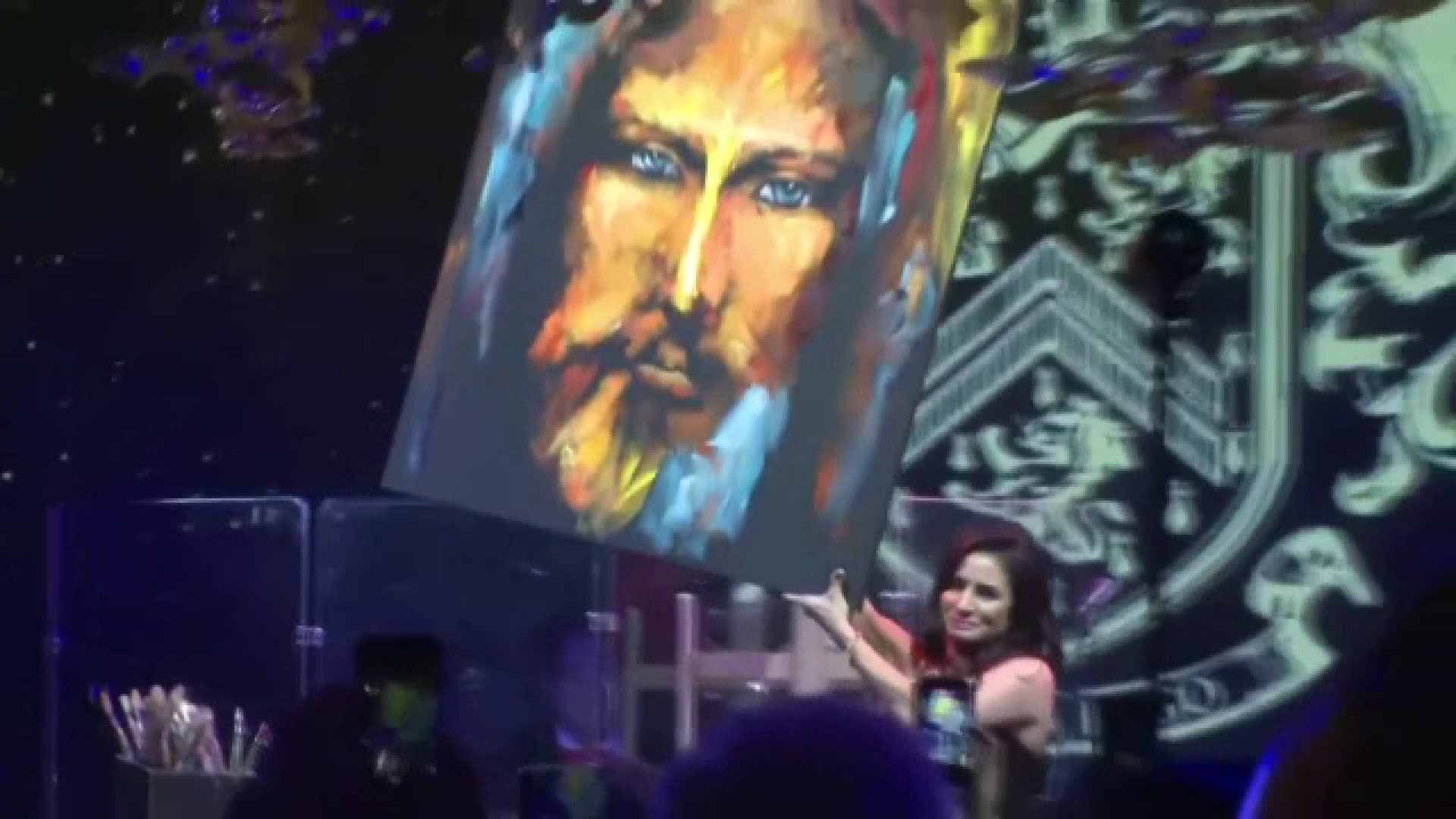 Donald Trump, maestru de ceremonii la petrecerea de Revelion. Cât a scos la licitație pe o pictură cu Iisus Hristos