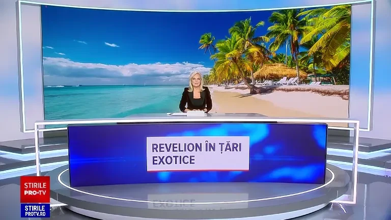 Cum au sărbătorit românii care au ales să petreacă Revelionul pe plajă, în destinații exotice