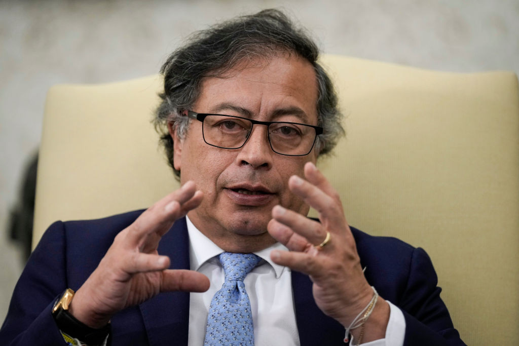 Există o „amenințare reală” a unei acțiuni militare americane împotriva Columbiei, spune președintele