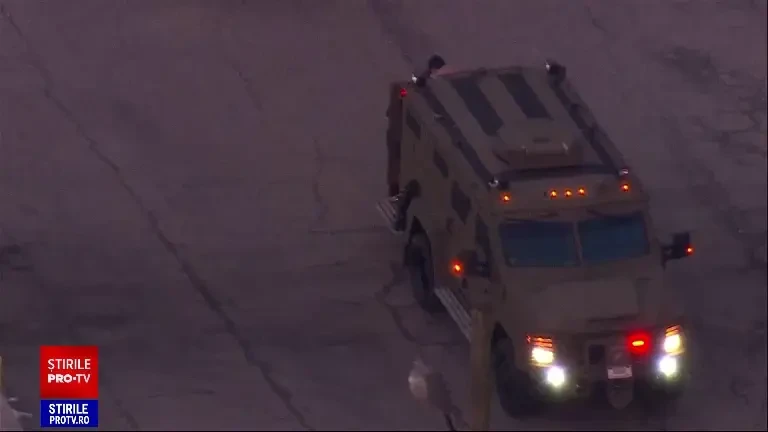 Nicolas Maduro a ajuns la tribunalul din New York, transferat cu elicopterul, sub o escortă puternic înarmară