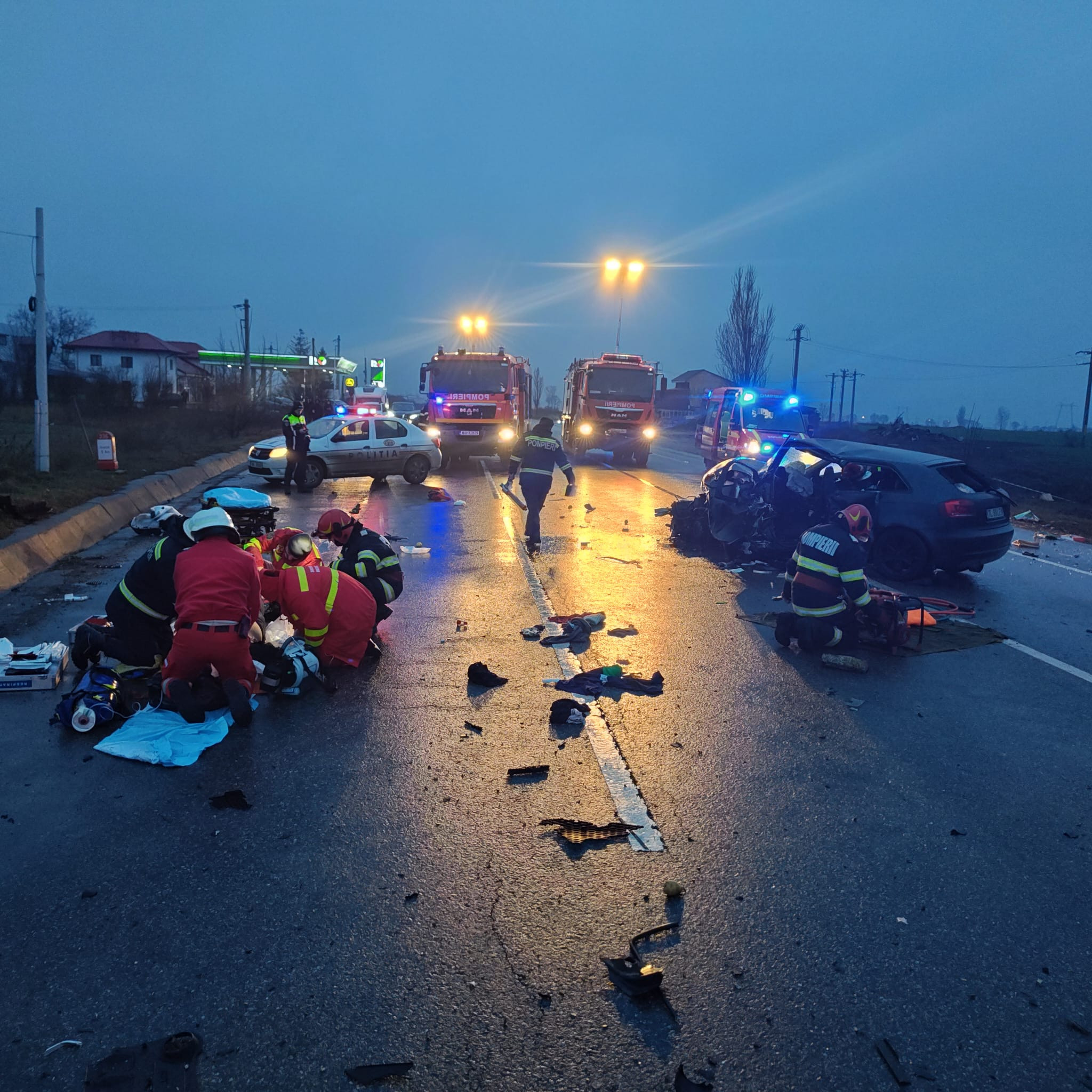 O nouă tragedie pe „Drumul Morții”. Un bărbat a murit într-un accident rutier în care se aflau și alte 5 persoane