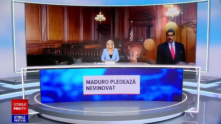 Ce a declarat Maduro în fața instanței din New York, când i s-a cerut să își confirme identitatea. A fost întrerupt imediat