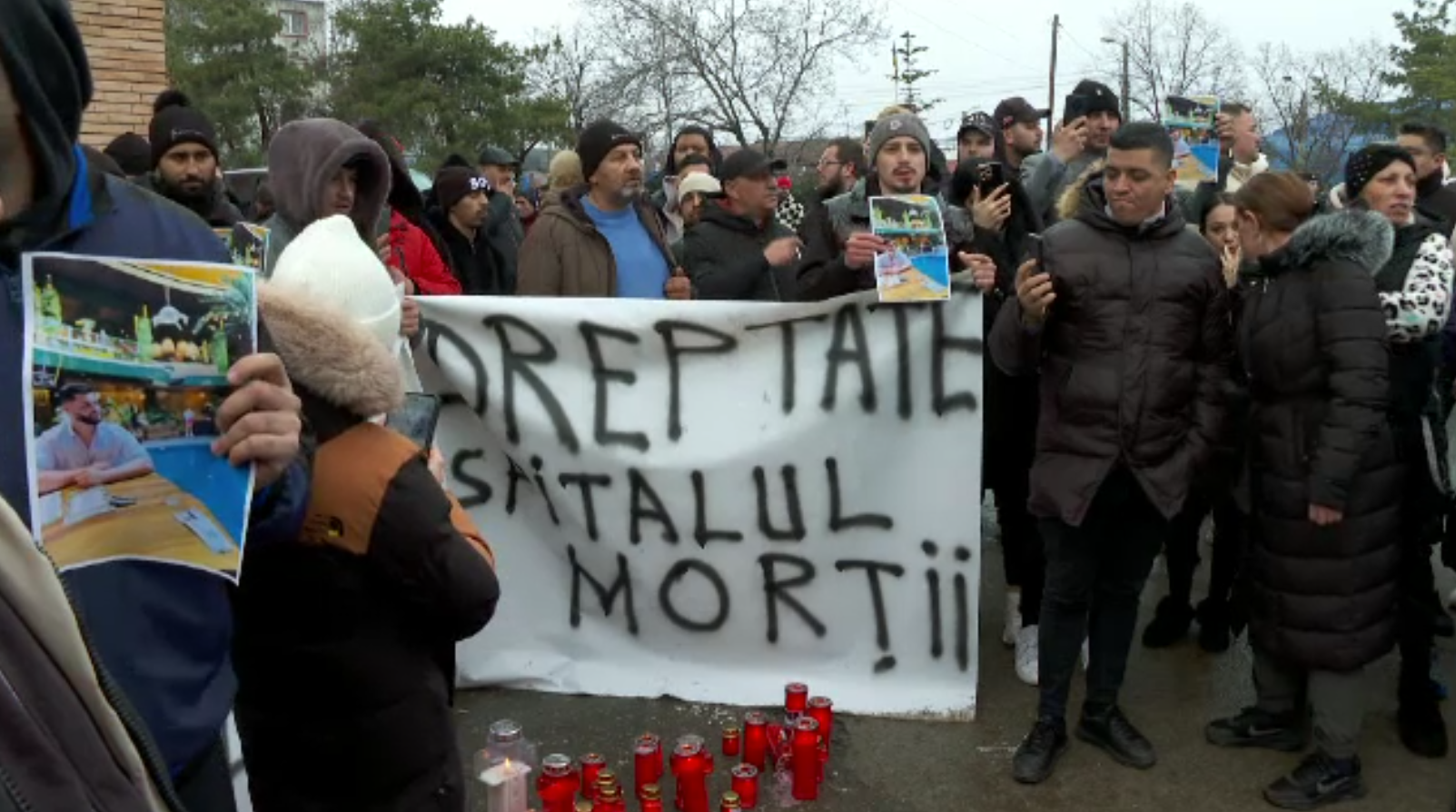 Anchetă la Spitalul de Urgență Buzău după decesul unui tânăr de 25 de ani. Zeci de oameni au protestat în curtea unității