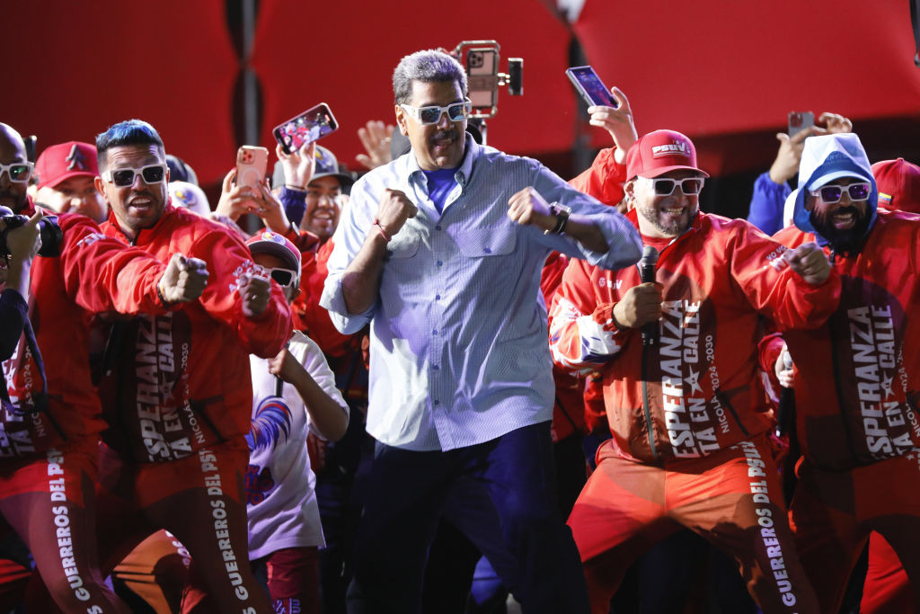 Nicolas Maduro, dans