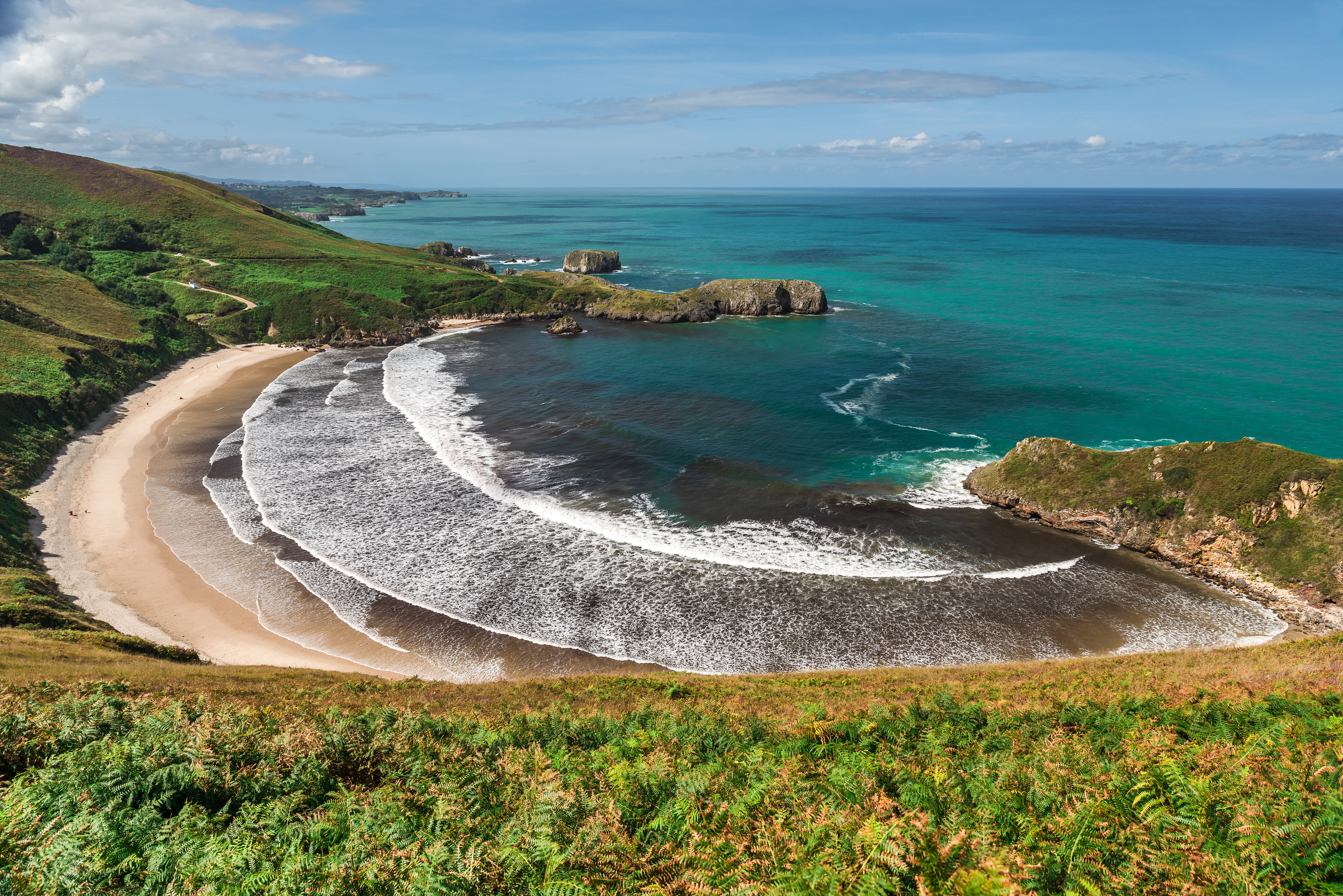 Playa de Torimbia, Asturias